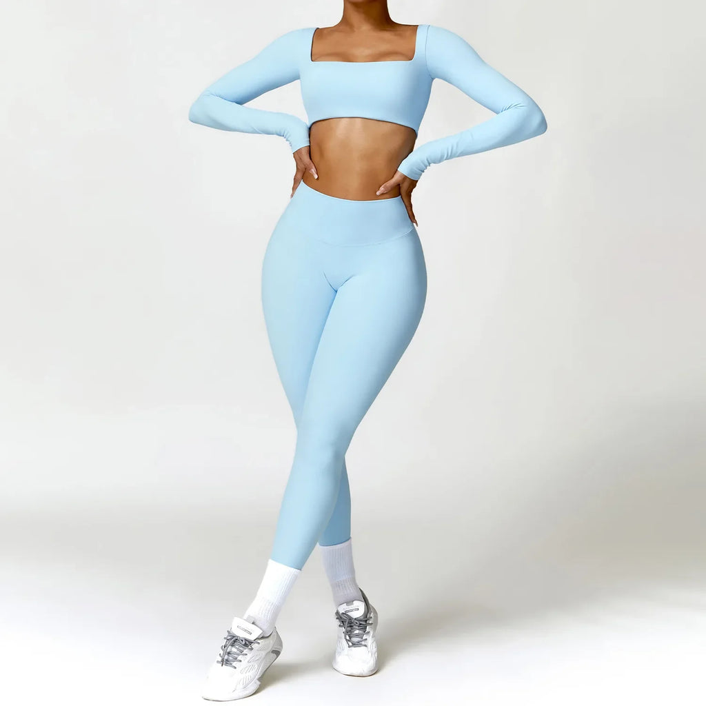 ElevateFit 2-Piece Yoga Ensemble: Comfort Meets Style
