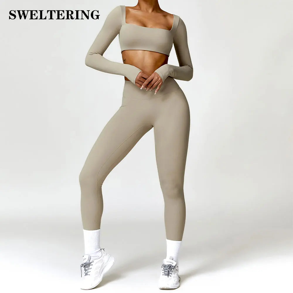 ElevateFit 2-Piece Yoga Ensemble: Comfort Meets Style